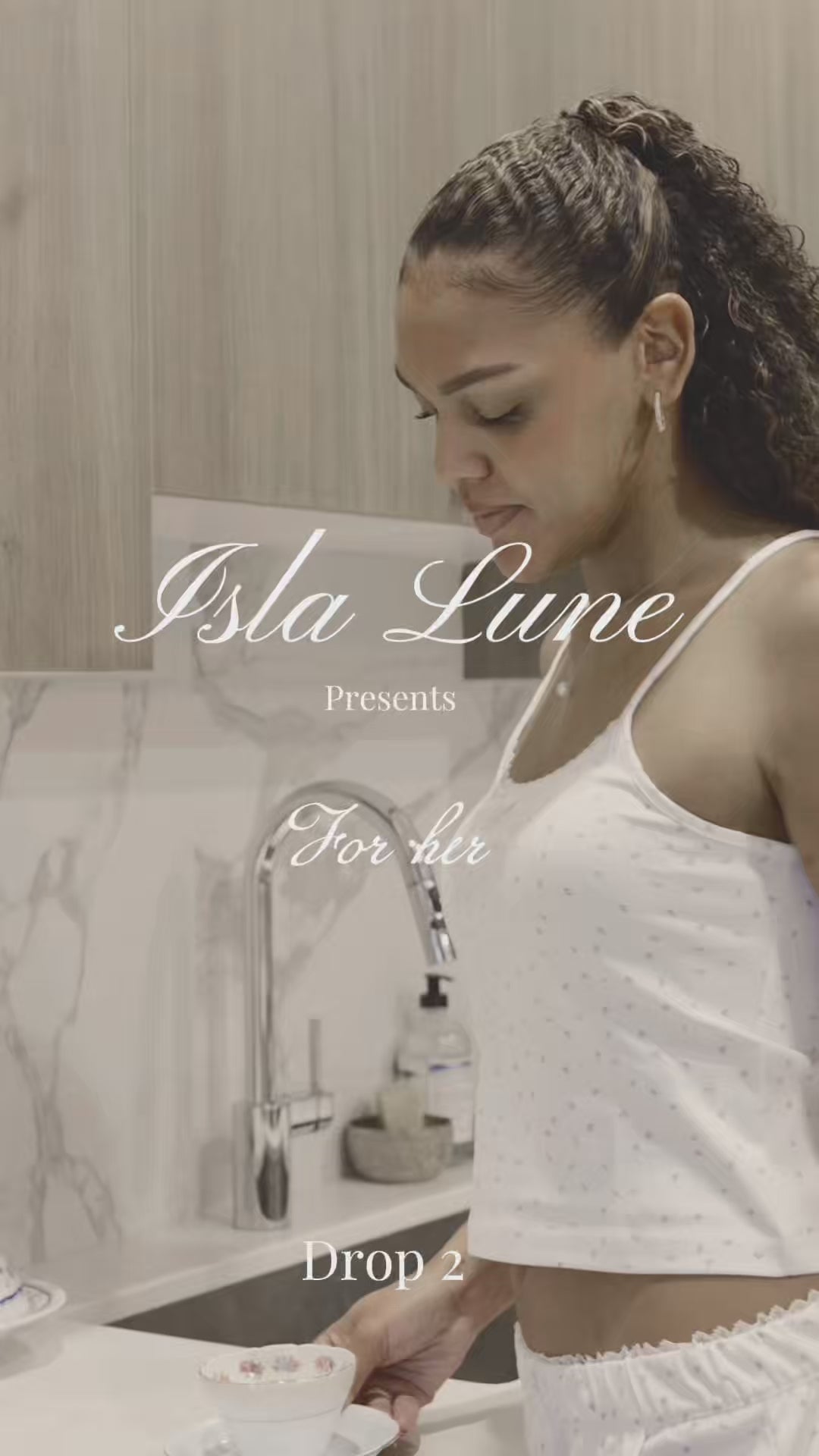 The Moonmilk Pajama Top | Luxury Cotton Sleepwear | Isla Lune